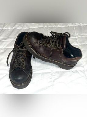 Vintage  Dr Martens 8312 Chunky Shoe Oxford Size 5 Women *Made in England Rare